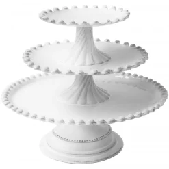 Astier de Villatte Platters/Salad Bowls & Stands<Adelaide Three Level Cake Stand