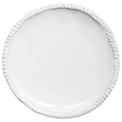 Astier de Villatte Plates<Aurelie Dinner Plate With Embroidered Border