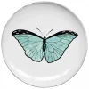 Astier de Villatte Plates<Blue Butterfly Dinner Plate