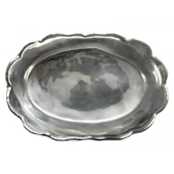 Astier de Villatte Small Dishes<Deep Colbert Dish (Platinum Interior)