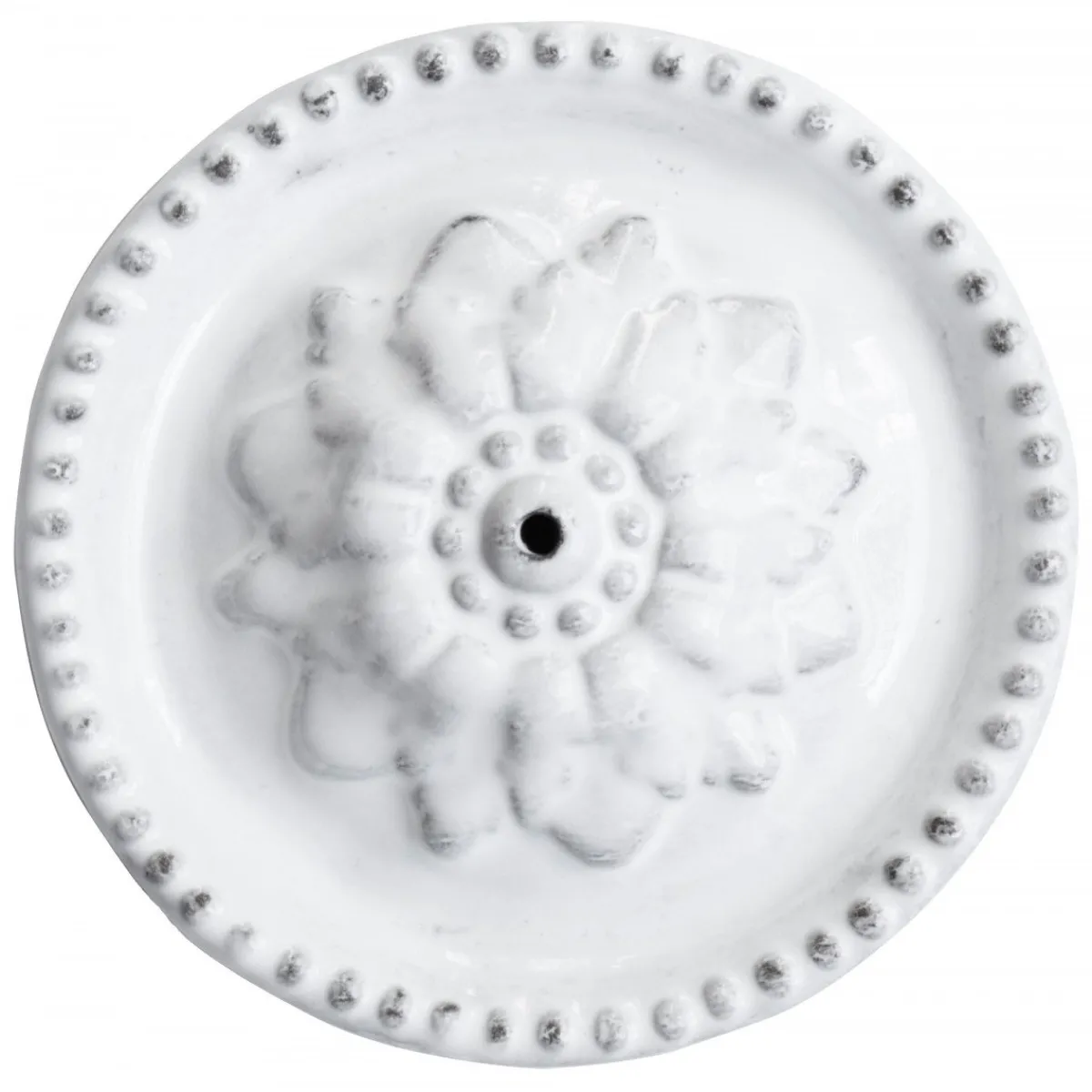 Astier de Villatte Incense Burners<Emilie Incense Holder On Perles Saucer