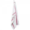 Astier de Villatte Textiles<Grecque Tea Towel (Red)