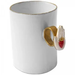 Astier de Villatte Cups & Teapots<Heart In Hand Ring Cup