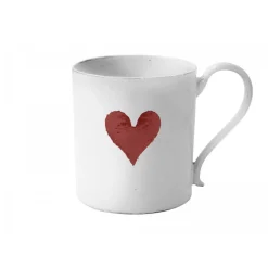 Astier de Villatte Cups & Teapots<Heart Mug