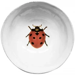 Astier de Villatte Plates<Ladybird Soup Plate