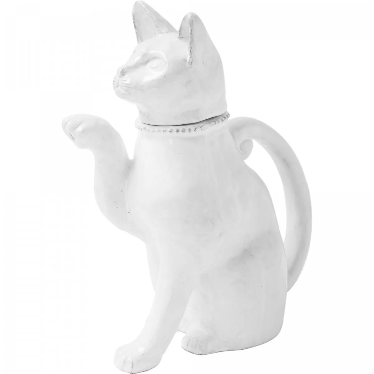 Astier de Villatte Cups & Teapots<Large Cat Teapot