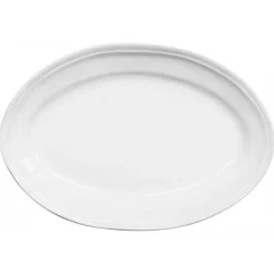 Astier de Villatte Platters/Salad Bowls & Stands<Large Deep Oval Simple Platter