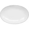 Astier de Villatte Platters/Salad Bowls & Stands<Large Oval Adelaide Platter