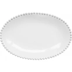 Astier de Villatte Platters/Salad Bowls & Stands<Large Oval Adelaide Platter