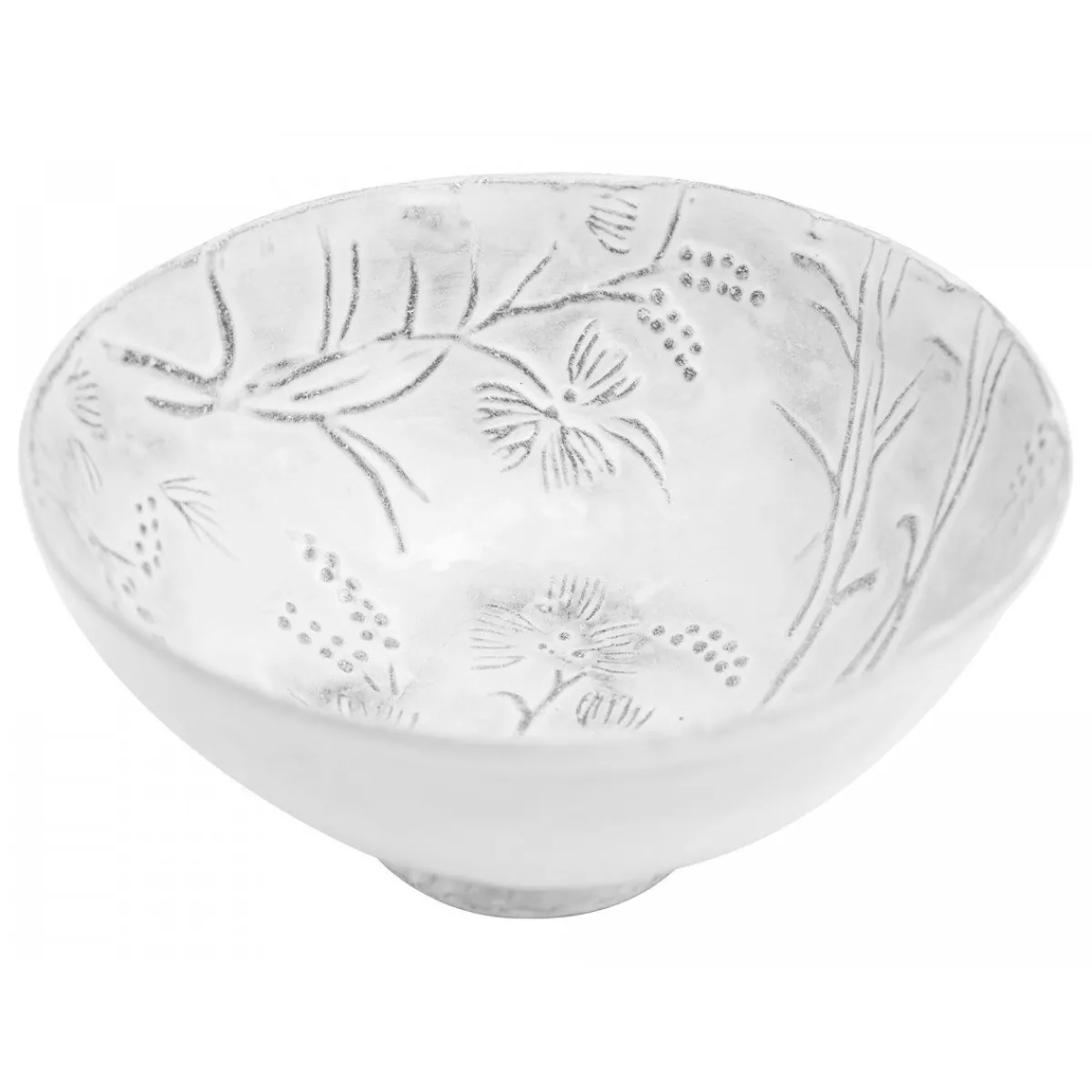 Astier de Villatte Plates<Large Robinson Bowl (Flowers Inside)