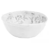 Astier de Villatte Platters/Salad Bowls & Stands<Large Robinson Salad Bowl (Flowers Inside)