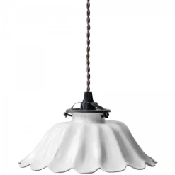 Astier de Villatte Lamps<Medium Marguerite Pendant Light With Canopy
