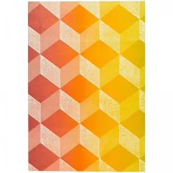 Astier de Villatte Notebooks<Medium Notebook (Pink And Yellow)