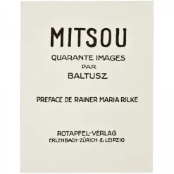 Astier de Villatte Books<Mitsou, Balthus