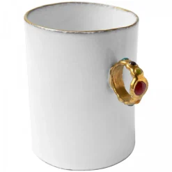 Astier de Villatte Cups & Teapots<Multicolour Ring Cup