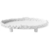 Astier de Villatte Platters/Salad Bowls & Stands<Oval Herbal Braid Platter With Feet