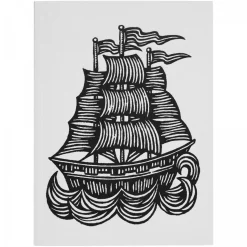 Astier de Villatte Notebooks<Patch Ship And Boot Notebook