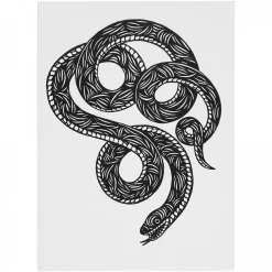 Astier de Villatte Notebooks<Patch Snake And Flower Notebook