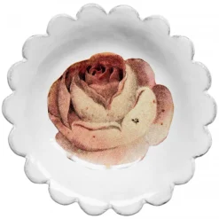 Astier de Villatte Small Dishes<Rose With Insect Dish