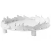 Astier de Villatte Platters/Salad Bowls & Stands<Round Leaf Wreath Platter