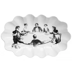 Astier de Villatte Platters/Salad Bowls & Stands<Seance Platter