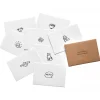 Astier de Villatte Cards/Pencils And Erasers<Simple Thank You Cards (Pack Of 8)