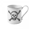 Astier de Villatte Cups & Teapots<Skull & Bones Mug