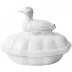 Astier de Villatte Boxes & Ornaments<Small Canette Box
