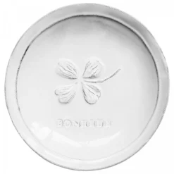 Astier de Villatte Small Dishes<Small Fleurs Plate (Bonheur)