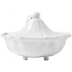Astier de Villatte Platters/Salad Bowls & Stands<Small Regence Tureen