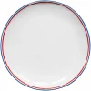 Astier de Villatte Plates<Tricolore Dinner Plate