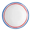 Astier de Villatte Small Dishes<Tricolore Saucer