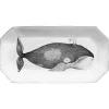 Astier de Villatte Platters/Salad Bowls & Stands<Whale Platter