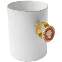 Astier de Villatte Cups & Teapots<Woman"S Cameo Ring Cup